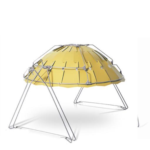 Barbecue solaire SUNGLOBE® profil fermé