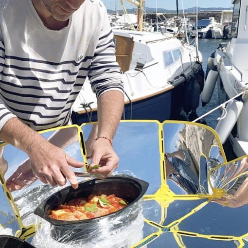 SUNGOOD 360® Cookup Bateau solar cooker