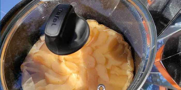 Recette solaire : Tarte aux pommes