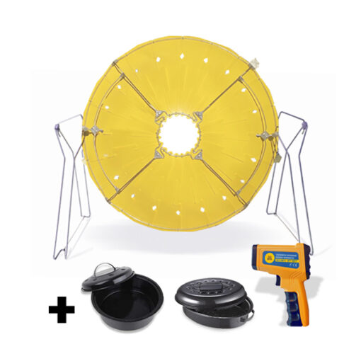 SunGlobe Pack + solar barbecue
