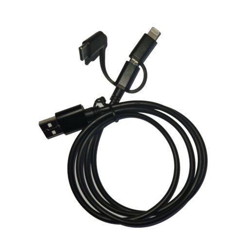 Cable USB SunMoove - USB-C / Micro-USB / iPhone