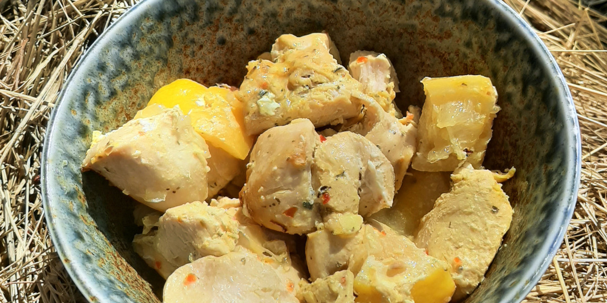 Poulet mariné au citron