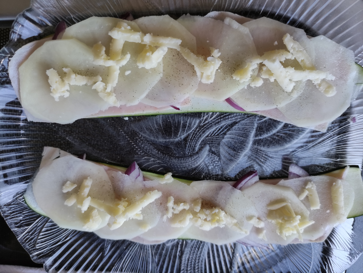 Recette de roulades de courgettes farcies