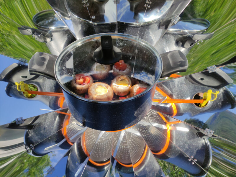 Recette solaire champignons farcis