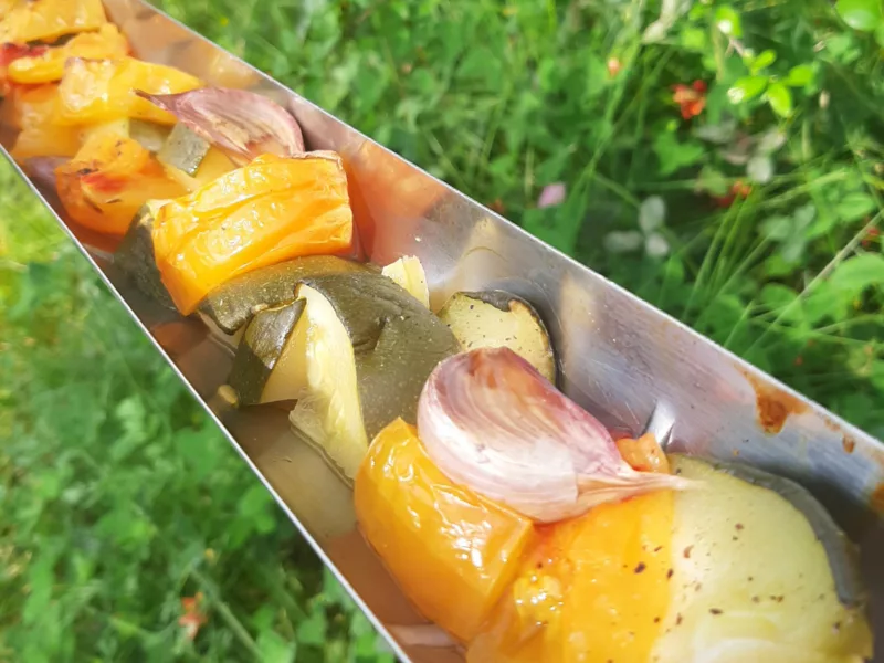 recette Rougail de légumes grillés