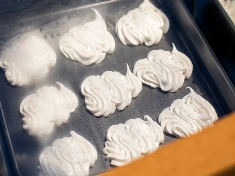 Recette solaire Meringues