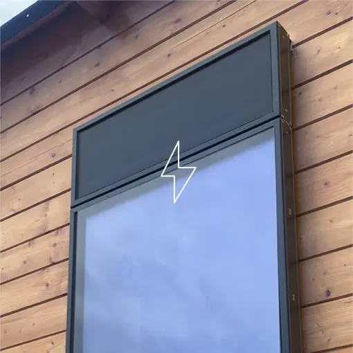Sparsame Solarheizung SUNAERO