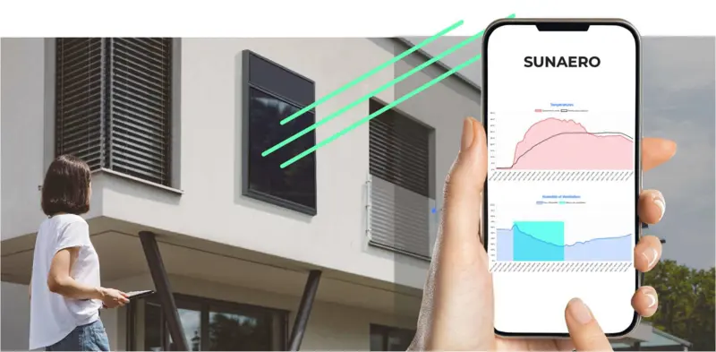 SunAéro economical solar heating